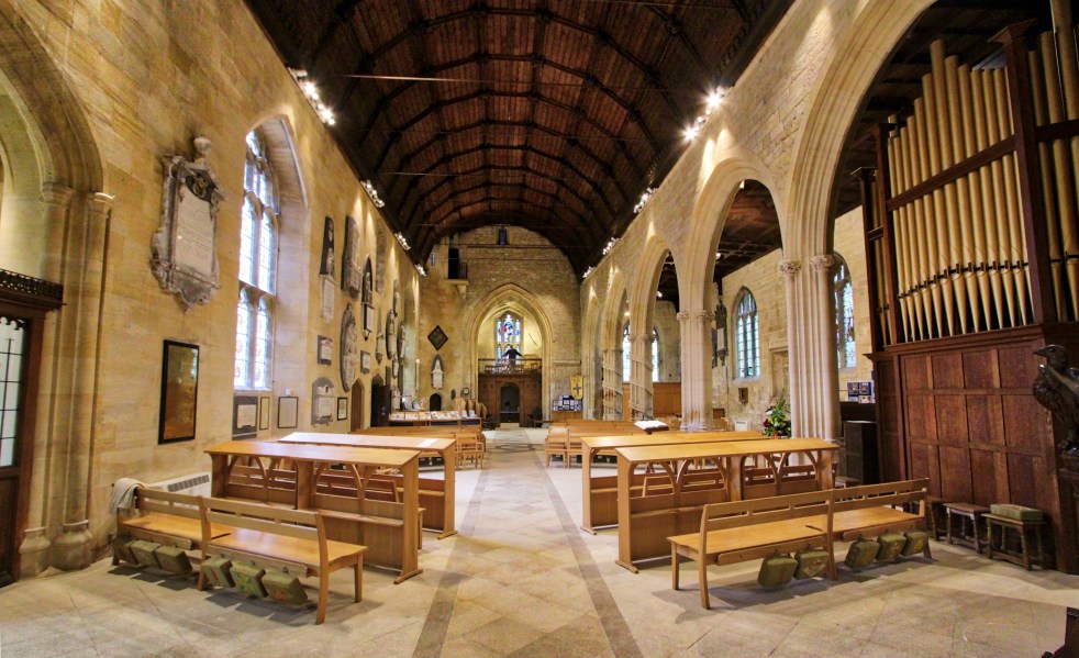 Nave looking west